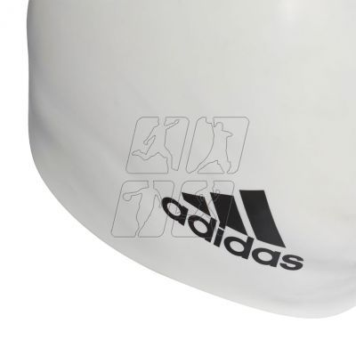 3. Adidas silicone cap white FJ4965