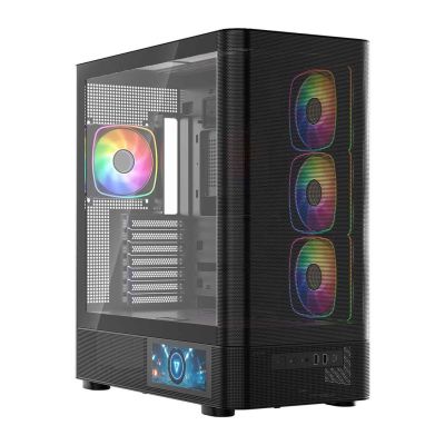 MODECOM VOLCANO AQ 400 ARGB MIDI BLACK CASE