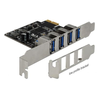 4. DELOCK PCI-E CARD -> USB 3.0 4-PORT 90304