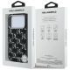 8. Karl Lagerfeld IML KL Monogram MagSafe Case for iPhone 17 Pro - Black