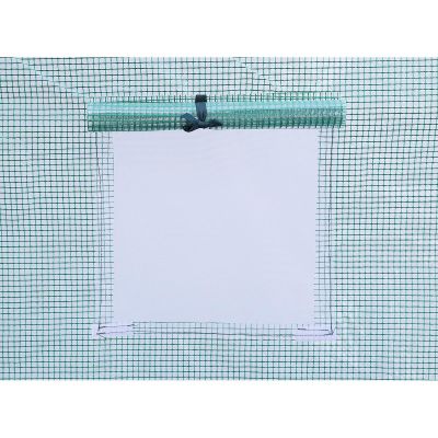 30. GREENHOUSE GARDEN TUNNEL 300x600x200CM PE STRUCTURE STEEL GREEN