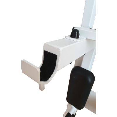 58. GYMNASTIC LADDER, HAND BAR, BENCH, CHILDREN'S ACCESSORIES, WHITE MAT BENCHK 414