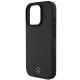 6. Mercedes Textured And Plain Leather MagSafe case for iPhone 16 Pro - black