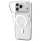 14. Spigen Liquid Crystal MagSafe Case for iPhone 18 Pro / 17 Pro - Clear and White