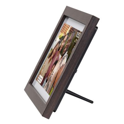 5. Denver PFF-1042DWMK2 Digital Photo Frame Wood 25.6 cm (10.1") Touchscreen Wi-Fi