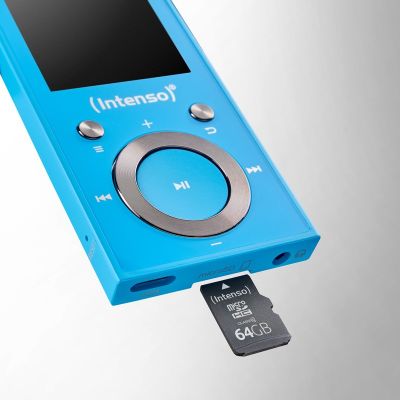 7. Intenso MP3 Video Player 1.8" Video Scooter BT 64GB Blue
