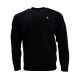 Men's Air Jordan Brooklyn Fleece Crew-Neck Sweatshirt Black - FV7293-010