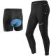 Rockbros Men's Cycling Pants YPK027 Black 2XL