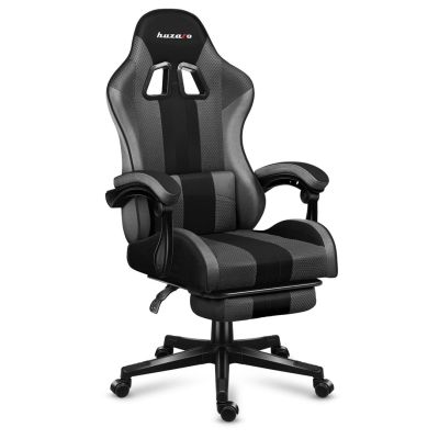 24. Huzaro Force 4.7 Grey Mesh Gaming Chair