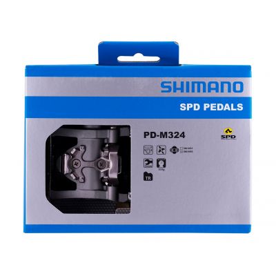 6. Shimano SPD Pedals PD-M324 Silver