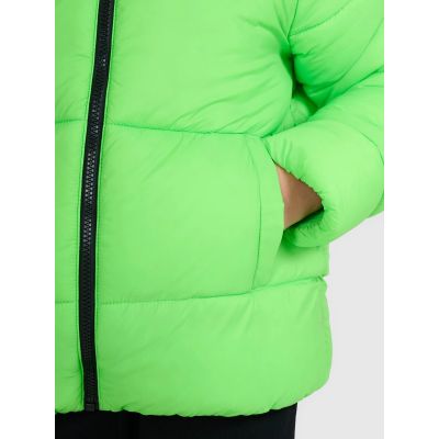 5. Boy's down jacket with synthetic filling 4F 4FJRAW25TDJAM0809-45N