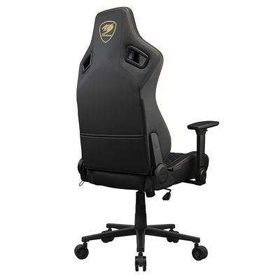 9. COUGAR CGR-DFL-GLB Gaming Chair Padded Upholstered Seat Black, Gold