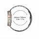 4. Tech-Protect Stainless Band for Apple Watch 44 / 45 / 46 / 49 mm – silver-orange