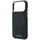 6. Guess Perforated 4G Gold Logo Magsafe Case for iPhone 17 Pro / 18 Pro - Black