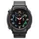 2. Spigen Rugged Armor Pro Strap for Samsung Galaxy Watch 8 Classic 46mm - Matte Black