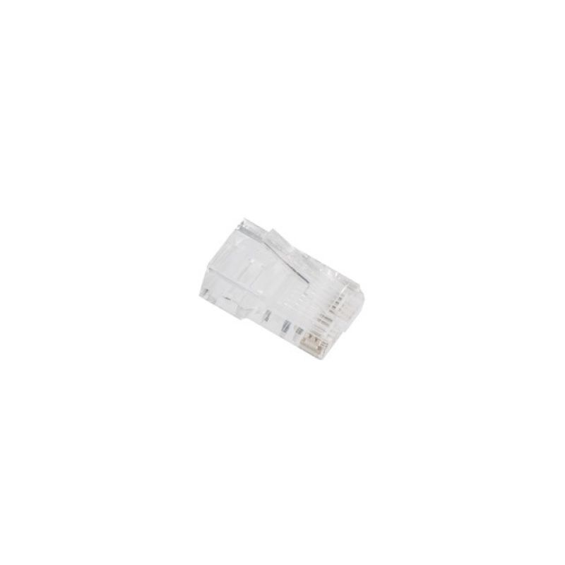 3. LANBERG NETWORK PLUG RJ45 (8P8C) CAT.5E UTP (100PCS) FOR STRANDED AND WIRED