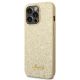 2. Guess Glitter Script Case for iPhone 14 Pro - Gold