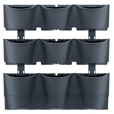 5. VERTICAL GARDEN FLOWER BED HANGING ANTHRACITE