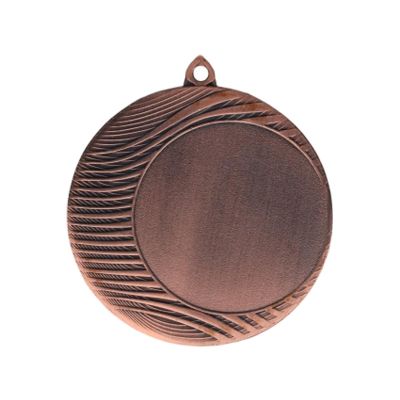 2. Bronze medal overall with space for a 50 mm emblem - steel medal