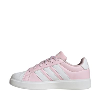 5. Adidas Streettalk Pink and White Kids' Shoes JQ8609