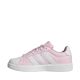 5. Adidas Streettalk Pink and White Kids' Shoes JQ8609