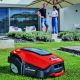 9. Einhell FREELEXO 1200 LCD BT Robot Lawnmower Battery Red