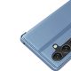 7. Clear View Case cover for Samsung Galaxy A24 4G flip cover black