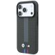 2. BMW M Quadrille Kevlar Tricolor Print Lines MagSafe Case for iPhone 18 Pro / 17 Pro - Dark Gray
