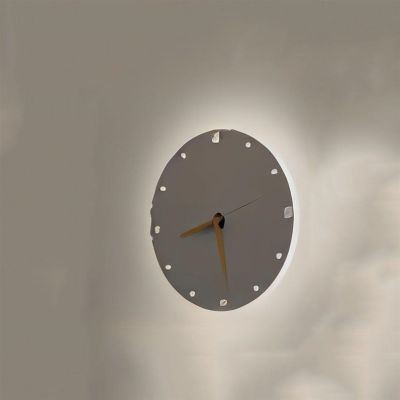 LAMP WALL TIME 24CM