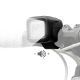 2. Rockbros SKL01 Front Bike Light 450 lm with 120 dB USB-C Bike Bell - Black