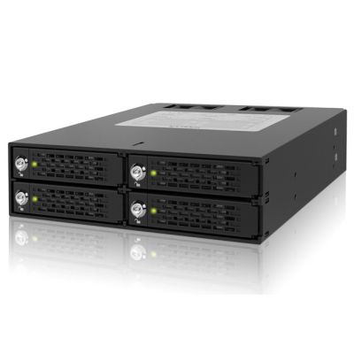 8. IcyDock Mounting Plate 4x6.3cm SATAI-III/SAS to 1x5.25" HDD/SSD