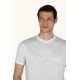 2. Paul&Shark Men's T-shirt made of cotton and lyocell, light ecru (26411007-108) - classic comfort