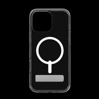 ZAGG Crystal Palace Snap Kickstand MagSafe Case with Stand for iPhone 16 Pro Max - Clear