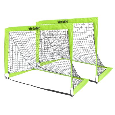 2. VIRTUFIT FOLDABLE SOCCER GOAL SET - SOCCER GOALS - 120 X 90 CM