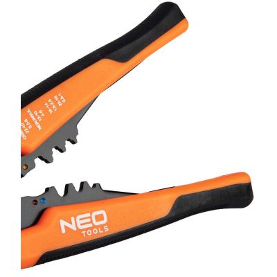 3. NEO TOOLS Automatic Wire Stripper 205 mm, Front-Entry + 230 Connectors