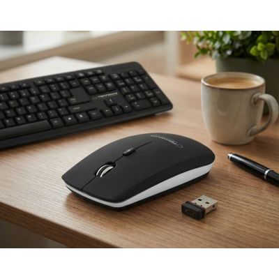 6. Esperanza EM120K mouse (optical; 1600 DPI; black)