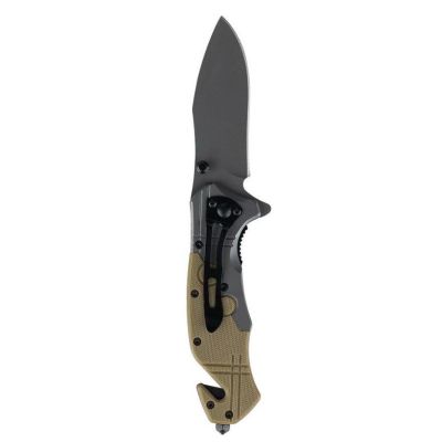 5. Commander Rescue 101 INC Knife Black/Tan