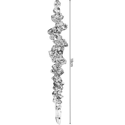 6. Safe Plastic Christmas Tree Icicles, Height: 18 cm, 7 pcs, MICA
