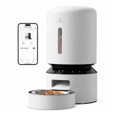 Petlibro Granary Smart Feeder/Water for Dogs or Cats White Cat Automatic Pet Feeder
