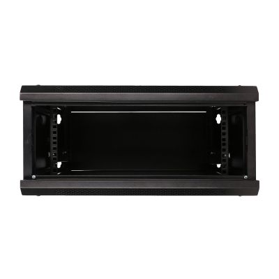 9. Extralink 4U 600x450 Black Wall-Mounted Rack Cabinet