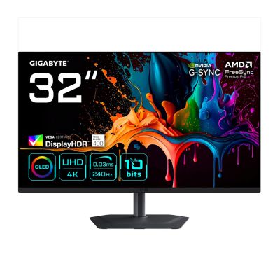 GIGABYTE QD-OLED MONITOR 31.5" MO32U2 240Hz