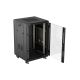 33. LANBERG FLOOR CABINET 19" 18U 600X600 BLACK