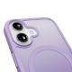 5. Puro Gradient TPU MagSafe Compatible Case for iPhone 17 - Purple