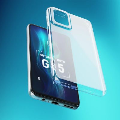 10. 3mk Clear Case for Motorola Moto G55 5G - transparent