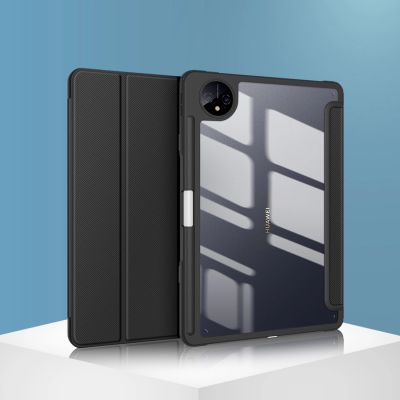 20. Dux Ducis Toby Case for Huawei MatePad Pro 11'' (2022) Cover with S Pen Pen Smart Cover Stand Black