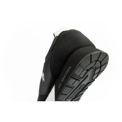 7. US Polo Assn sports shoes sneakers men's fashionable comfortable black