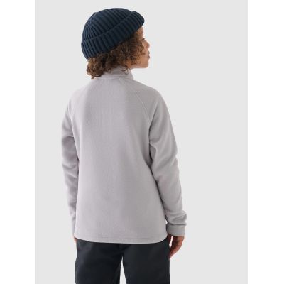 4. Children's fleece thermal underwear (top) 4F Junior 4FJRAW24UFLEU062-25S