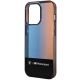 6. BMW Half Tricolor Case for iPhone 14 Pro Max 6.7" - Black