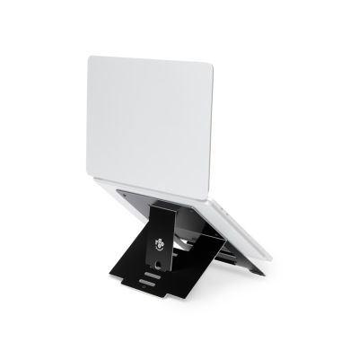 11. Riser Flexible Laptop Stand – adjustable – black – Black – 25.4 cm (10 inches) – 55.9 cm (22 inches) – aluminium – 5 kg – 135–220 mm