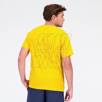 4. New Balance Sport Seasonal Graphic Cot VGL M T-shirt MT31904VGL